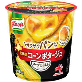 味の素 クノール スープDELI サクサクパン入り 北海道コーンポタージュ 容器入り 38.2g 48個(6×8箱)