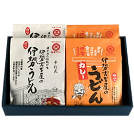 ミエマン 伊勢うどん＆カレーうどんセット ギフトセット (MJ-25B)(伊勢古里屋の伊勢うどん/伊勢古里屋のカレーうどん 各2食入)