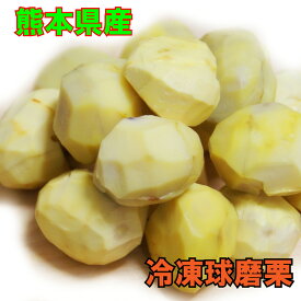 熊本県産 【 冷凍 剥き栗 1kg（500g×2袋）】 球磨栗 人吉球磨 冷凍栗 L～3L 訳あり栗 くり クリ 生 大粒 大きい 美味しい おいしい 熊本 お取り寄せ