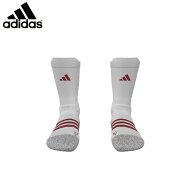 adidas/アディダス サッカー/フットサル アクセサリー [in1799-whtred ADIDAS CREW GRIP SOCKS] ソックス…