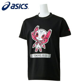 asics/アシックス トップス [2034a213-001 TシャツKids(東京2020パラリンピックマスコット)] Tシャツ_半袖_キッズ_ジュニア【ネコポス可】