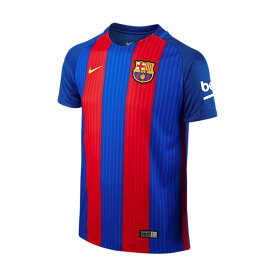 NIKE/ナイキ サッカー キッズ/ジュニア [777029 YTH_FCB_DRI-FIT_S/S_ホーム_スタジアム_ジャージ] バルサ_バルセロナ/2016FW 【ネコポス対応】