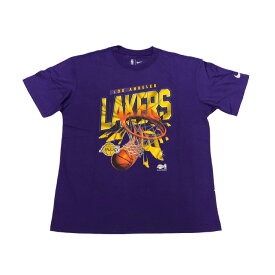 NIKE/ナイキ バスケットボール トップス [da5818-547 LALCTSSHATTRDS/STシャツ] Tシャツ_半袖_ロサンゼルスレイカーズ_NBA 【ネコポス対応】