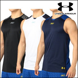 【40%OFF】under_armour/アンダーアーマー バスケットボール トップス [1290596 SC30_スレッドボーン_スリーブレス] タンクトップ_スリーブレス_ノースリーブ_ステファン・カリー/2017SS 【ネコポス対応】