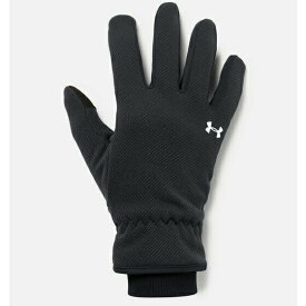 under_armour/アンダーアーマー トレーニング アクセサリーレディース ストームフリース グローブ ブラック [1318469-001 UA Storm Fleece Glove ] 手袋_グローブ2019fw 【ネコポス可】