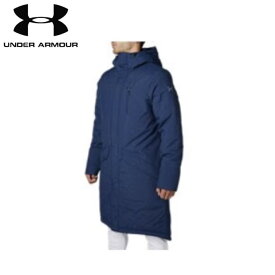 under_armour/アンダーアーマー トレーニング アウター [1347225-408 INSULATEDロングコート] コート_ロングコート_防寒【ネコポス不可】すっごく暖かいです！外での試合観戦・指導者・運営等に最適です。