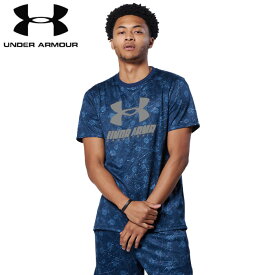 under_armour/アンダーアーマー バスケットボール トップス [1364720-408 テックフルプリントTシャツ] Tシャツ_プラシャツ_半袖/2021SS【ネコポス対応】