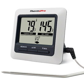 デジタル 温度計 TP-04 ThermoPro TP04 送料無料※箱なし 英語説明書　マグネット付き　収納型卓上スタンドグリル、オーブン、BBQ、燻製作り※電池別売り※代引き・ニッセン後払いはできません