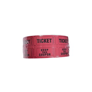 DRINK TICKET �h�����N�`�P�b�g �_�u�� 1000 ���b�h Consecutively Numbered Double Ticket Roll1000 Tickets Roll�C�x���g �y��`�O�X�ւ̂ݑ��������z���s�A���i �A�����Ĕԍ����t����ꂽ�_�u���`�P�b�g���[��