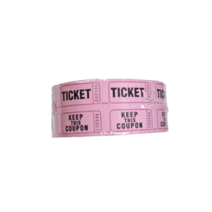 DRINK TICKET �h�����N�`�P�b�g �_�u�� 1000 �s���N �C�x���g �y�󂠂�F��Ԃ�zConsecutively Numbered Double Ticket Roll 1000 Tickets Roll�y��`�O�X�ւ̂ݑ��������z���s�A���i �A�����Ĕԍ����t����ꂽ�_