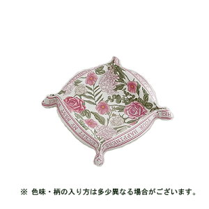 小物入れ 折りたたみ 式 ダイストレイ < 花柄 タイプA > ピンク系 ボタニカル柄 四角 レザー風 PUレザーアクセサリートレイ 収納テーブル 持ち運び 可能【定形外郵便のみ 送料無料 】スナ