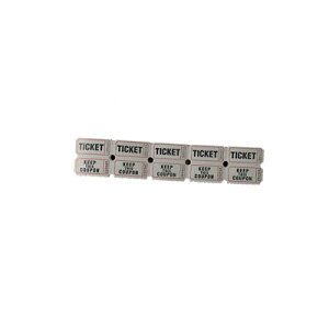 Consecutively Numbered Double Ticket�O���[ �p�[�e�B�[�`�P�b�g 100�� �D�C�x���g �y��`�O�X�ւ̂ݑ��������z���s�A���i greyDRINK TICKET �h�����N�`�P�b�g�@���ʘA�����Ĕԍ����t����ꂽ�_�u���`�P�b