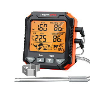 fW^ xv TP-717 ThermoPro TP717 ubN × IW fAv[uy`OXւ̂ݑz 󂠂F -10°C ` 300°C obNCgt X^hOAI[uABBQ