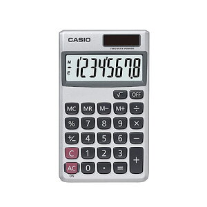 CASIO SL-300SV O[ y[ւ̂ݑz֐d ^8fBXvCobe[obNAbvt \[[ vXSolar Powered Standard Function Desktop CalculatorsAiEjbZ