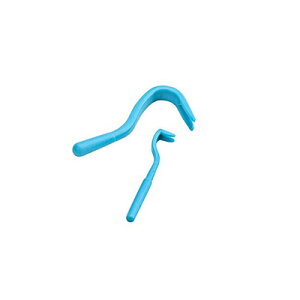 ダニ取り 2本セット【ブルー(水色)】ダニ除去 箱無し マダニリムーバー2サイズ大小各1本入り ティックツイストフックリムーバー【メール便のみ送料無料】何回でも使用可能 犬、猫等ペッ