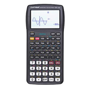 CATIGA CS-229 ubN ֐d y󂠂Fz(Aî߁Adrʔ)y[ւ̂ݑzLCDCATIGA CS-229 Scientific Calculator with Graphic Functions̃Ot\ł dr
