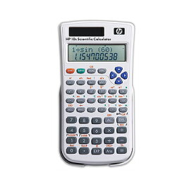 ヒューレット・パッカード 10S ホワイト関数電卓【送料無料】HP10S Scientific Calculator HP電卓 並行輸入品 英語表記のみ