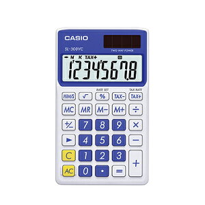 CASIO SL-300VC 8@|[^ud u[ ȈՃrj[P[XtJVI@ߓdy[ւ̂ݑzSL-300VC-BE Standard Function CalculatorsAi ꁦEjbZ㕥