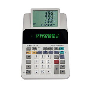 Sharp EL-1501 d zCg V[v R[hX vZ@ EL1501 y[p[Xyz^12fBXvCdrʔ Sharp El-1501 Compact Cordless Paperless CalculatorzAEBEkC