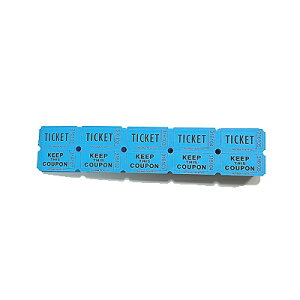 Consecutively Numbered Double Ticket�u���[ �p�[�e�B�[�`�P�b�g 100�� �󂠂�C�x���g �y��`�O�X�ւ̂ݑ��������z���s�A���i�@blueDRINK TICKET �h�����N�`�P�b�g�@���ʐ����e�[�v���O�����ۂ̌Ђ���