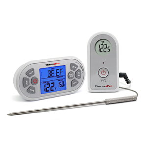 �f�W�^�� ���x�v TP-21 ThermoPro TP21 �y��`�O�X�ւ̂� �������� �z�p��}�j���A�����x�͈́F0°C�`250°C�@�v���[�u�t�� �O�����A�I�[�u���ABBQ�A������薳�����g���H�i���x�v ���d�r�ʔ��聦��