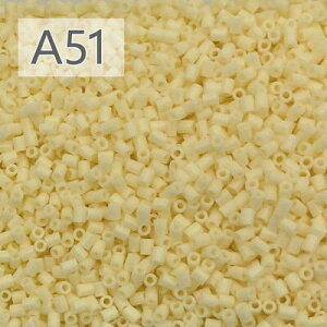 ミニ アイロンビーズ 補充バッグ クリーム ( A51 ) 約2000粒 小さめサイズ 2.6mm (穴の直径 約1.5〜1.8mm) 【定形外郵便のみ送料無料】 手芸用品 メイキングトイ アクセサリー作り アクセサリー作り