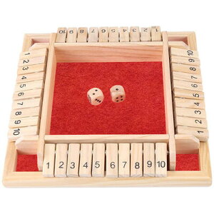 Shut the Box Game Vbg U {bNX Q[bh 2-4lvC 4 ؐ 10 TCR2t WbN|bg_CX@ Aiy`OXւ̂ݑzؐe[u{[h 