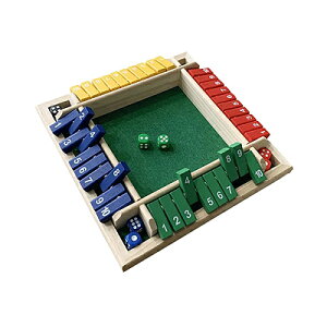 Shut the Box Game Vbg U {bNX Q[Jt 2-4lvC 4 ؐ 10 TCR2t WbN|bg_CX@ 󂠂i y`OXւ̂ݑzؐe[u{[h 