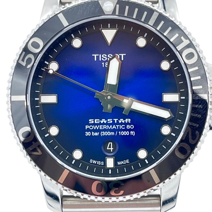 楽天市場】ティソ(TISSOT) T120.407.11.041.00 シースター 1000 パワー 
