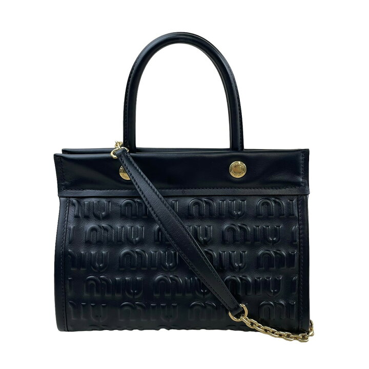 楽天市場】ミュウミュウ(MIU MIU) 5BA243 2WAY ハンドバッグ  