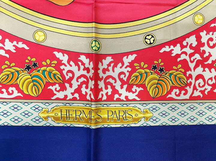 楽天市場】エルメス(HERMES) カレ90 NIKKO 日光東照宮 スカーフ 