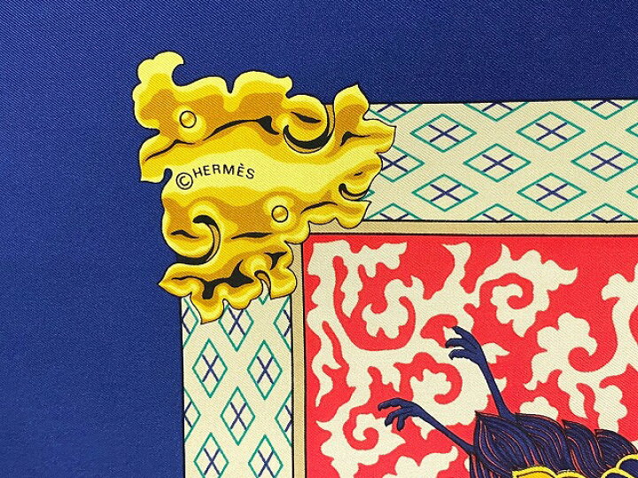 楽天市場】エルメス(HERMES) カレ90 NIKKO 日光東照宮 スカーフ 