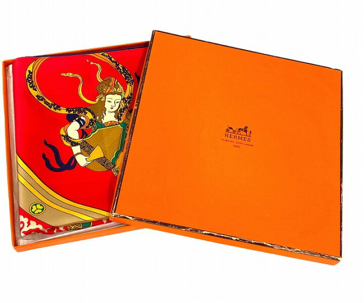 楽天市場】エルメス(HERMES) カレ90 NIKKO 日光東照宮 スカーフ 