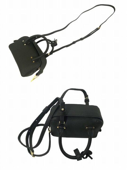 DELVAUX デルヴォー クールボックス ナノ ブラック 美品 バッグ バッグ 