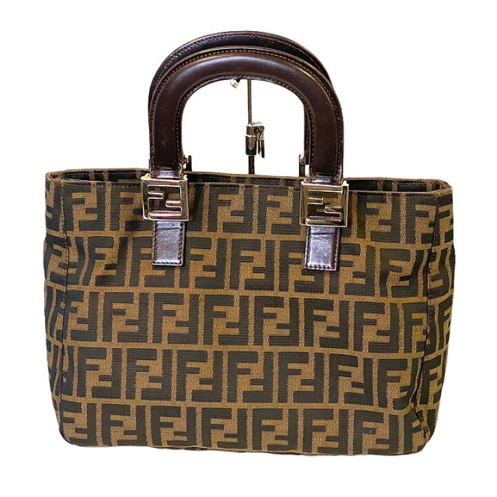 楽天市場】フェンディ(FENDI) ズッカ 柄 FF ロゴトートバッグ 