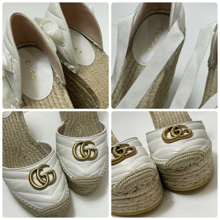 楽天市場】グッチ(GUCCI) 573023 GGマーモント レースアップ 