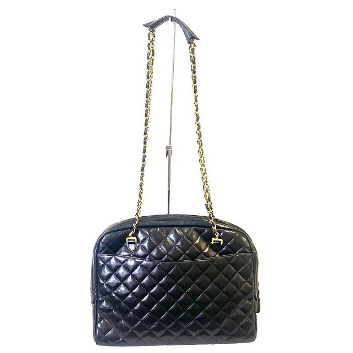 楽天市場】シャネル(CHANEL) マトラッセ ラムスキン チェーントート  