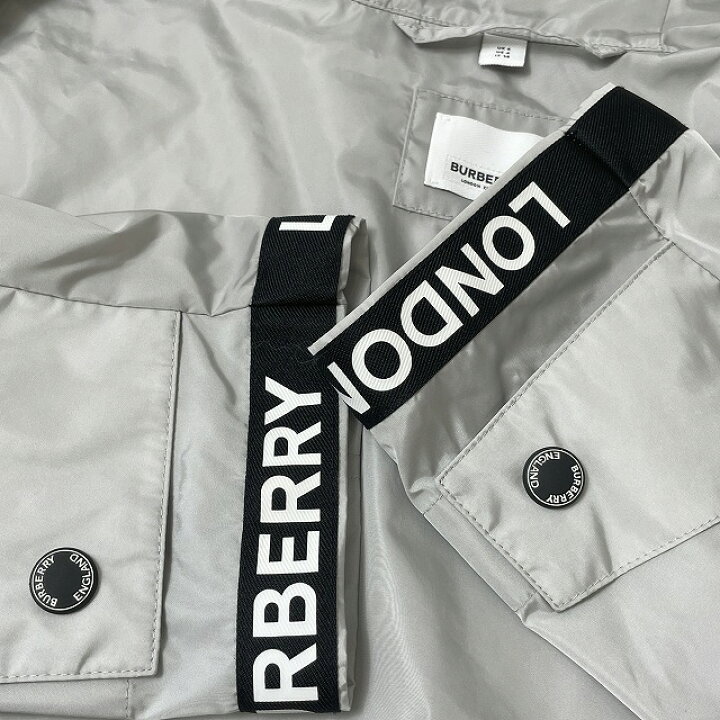 楽天市場】バーバリー(BURBERRY) 8027531 ロゴテープ ECONYL ナイロン 