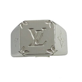 Louis Vuitton(ルイヴィトン) シグネットリングモノグラムリング リングサイズ：M(約#19) 15.3g (刻印詳細：LOUIS VUITTON PARIS MADE IN ITALY DI1252 M M62487 ) リング/指輪 【中古】【Bランク】