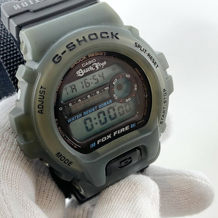 楽天市場】カシオ(CASIO) DW-6900BF-1T G-SHOCK BLACK FLYS FOX FIRE 