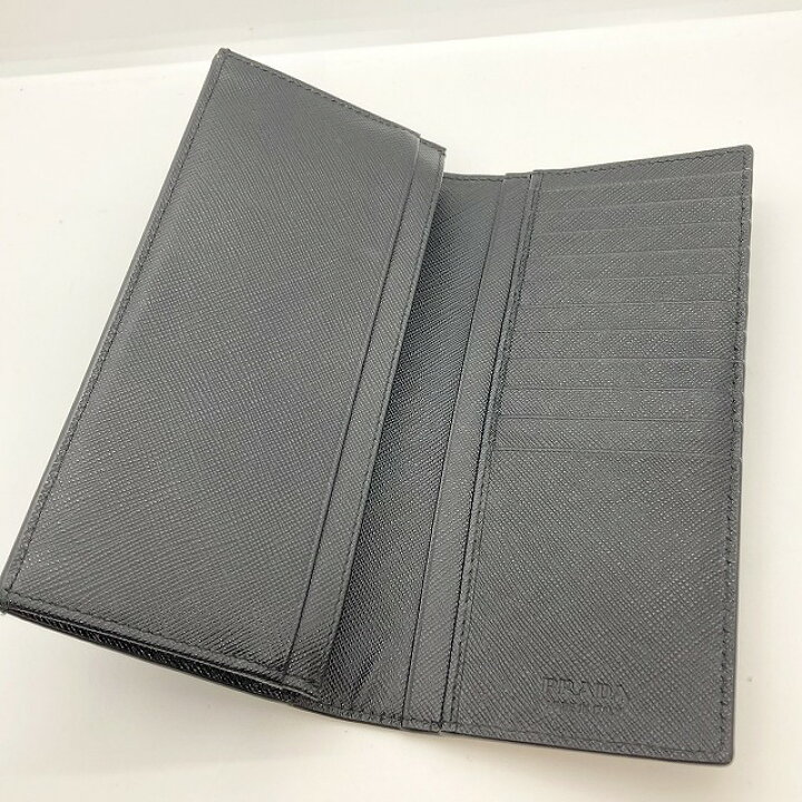 楽天市場】プラダ(PRADA) 2MV836 サフィアーノ メタル 長財布 メンズ  