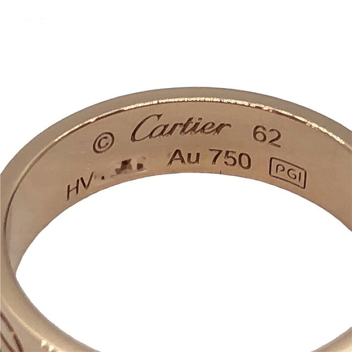 楽天市場】カルティエ(Cartier) 【新品仕上げ】ラブリング K18PG 750 