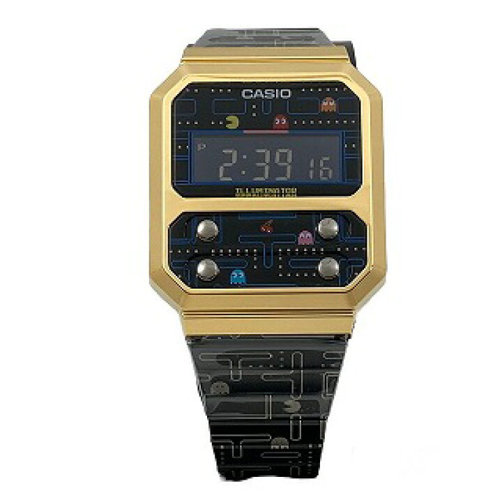 楽天市場】カシオ(CASIO) A100WEPC-1BJR パックマンコラボレーション  
