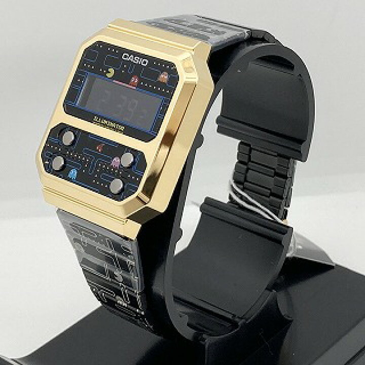 楽天市場】カシオ(CASIO) A100WEPC-1BJR パックマンコラボレーション  