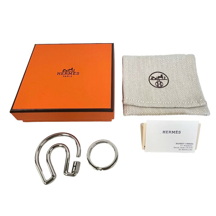 中古】HERMES エルメス フェール ア シュヴァル キーリング H077329FJ  