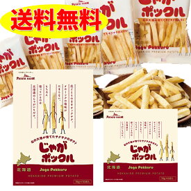 じゃがポックル 18g×10袋 1箱と じゃがポックル 18g×6袋 1箱の 大小 2箱 セット 送料無料 カルビー 北海道 ギフト プレゼント おつまみ いも