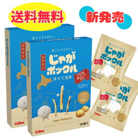 じゃがポックル ほたて塩味（17g×10袋）2箱 セット カルビー