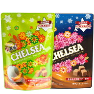 北海道限定　チェルシー 生キャラメルガナッシュ バタースカッチ味 1袋21粒入り(90g) メロンスカッチ味　…