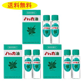 ハッカ油リフィル詰替え用12ml×2本入り×3箱　北見通商 マスクアロマ 花粉 花粉症 殺菌 ミント コロナ マスク　ハッカ油スプレー用　送料無料