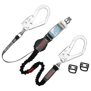 【送料無料!】藤井電工 フルハーネスランヤードT ワンハンドノビロン THLOHNV93SV33